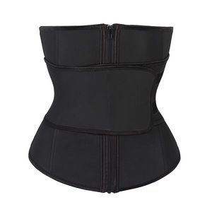 Double support waist trainer